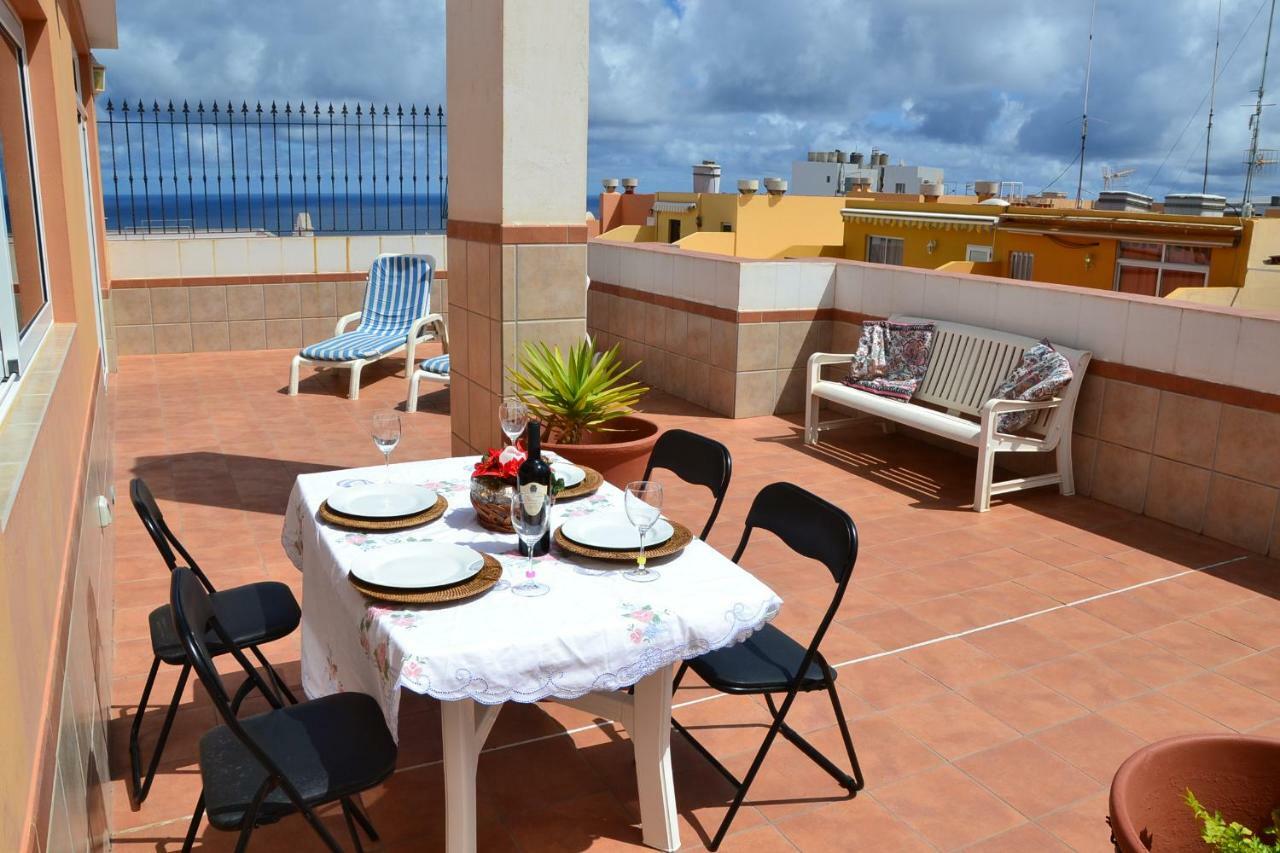 Ferienwohnung Atico San Miguel Gáldar Exterior foto